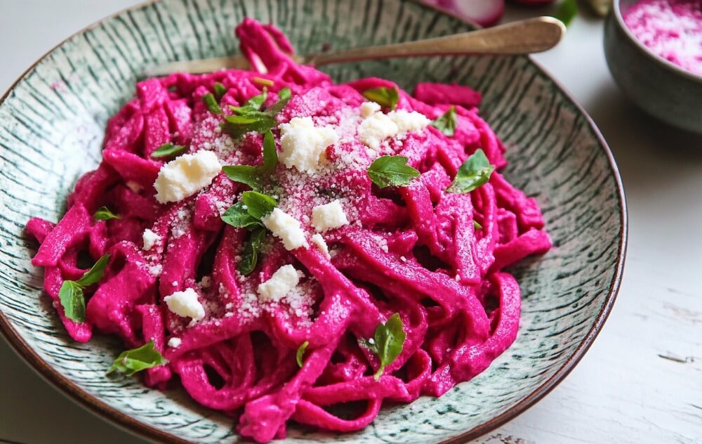 What is Beetroot Pasta Made Of