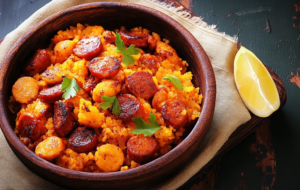 What is chorizo good to mix with