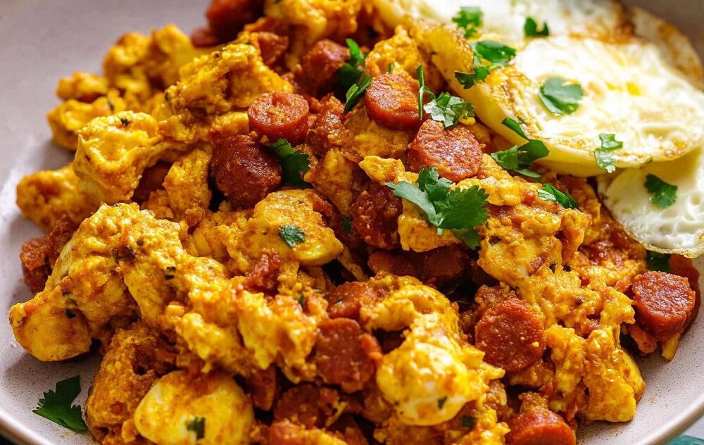 chorizo and eggs recipe