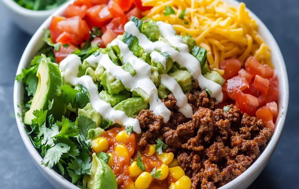 taco bowl recipe