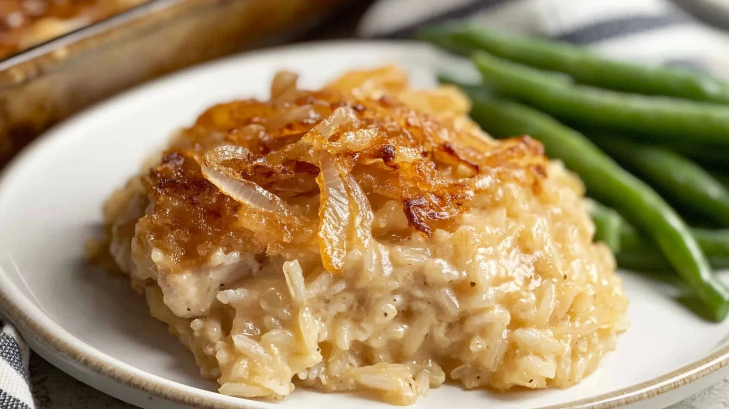 French Onion Chicken and Rice recipe